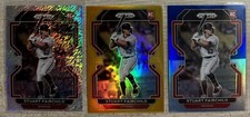 2022 Panini Prizm Stuart Fairchild Rookie Prizm. 3 Card Lot