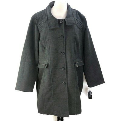 Ladies Wool Cashmere Coat Womens Jacket Outerwear Trench Overcoat Winter Lined | eBay