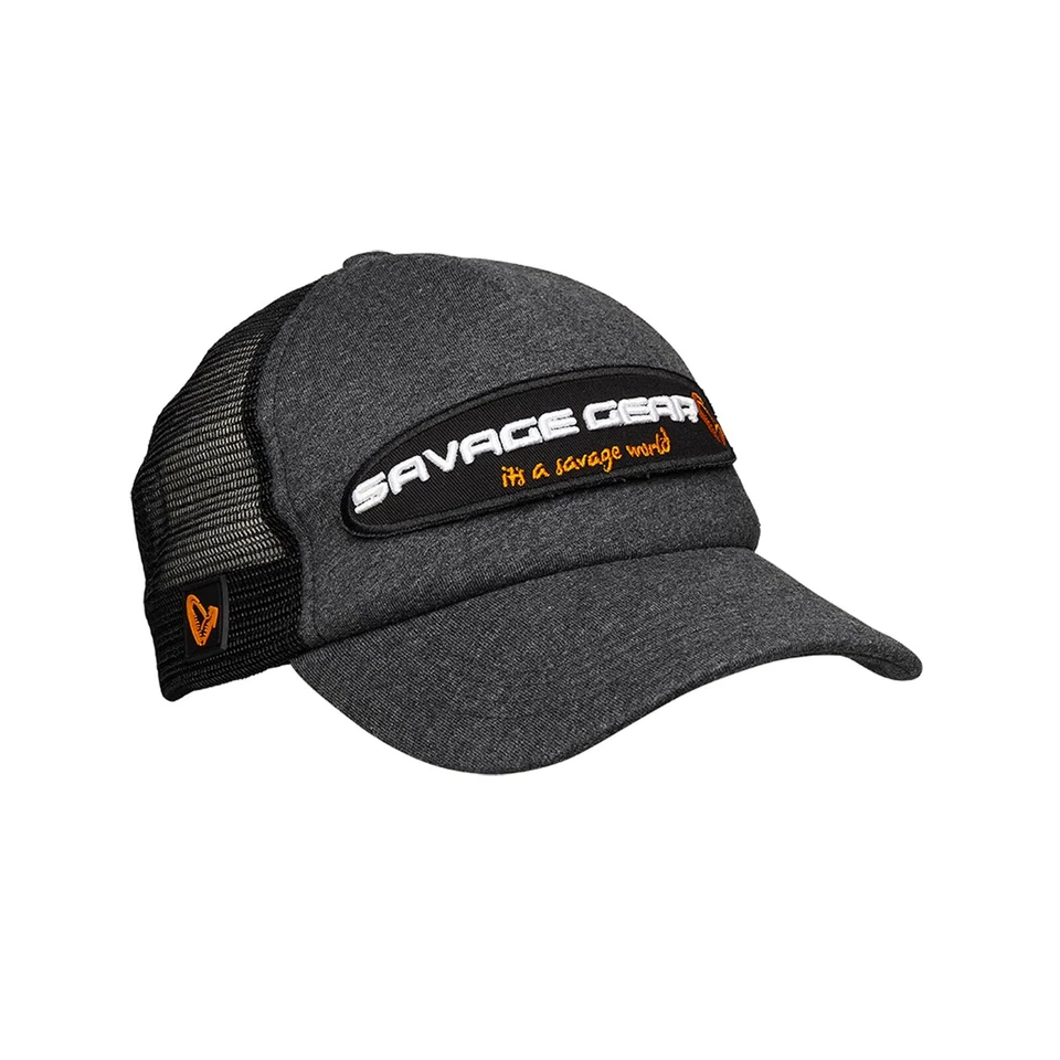 Savage Gear Attitude Cap Onesize Grey Melange Mütze Angeln - Bild 1 von 1