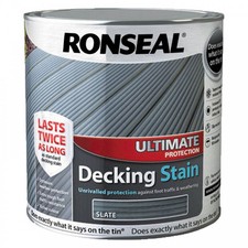 Ronseal Ultimate Protection Decking Stain Rich Colour Extra Tough 2.5L- 5L