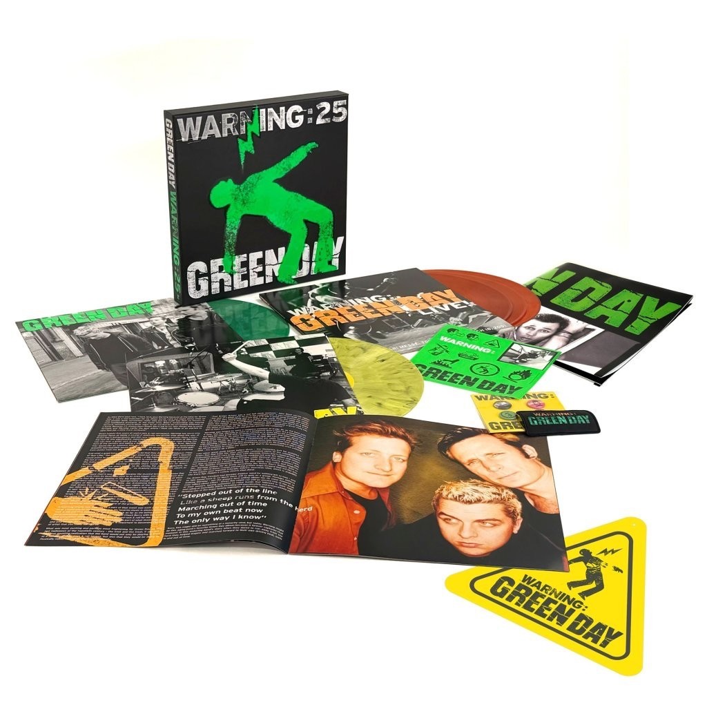 Green Day: Warning (Limited 25th Anniversary edition) 5LP Box Vinyl New&Sealed