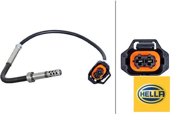 Hella 6PT010376-421 Sensor FüR Abgastemperatur Sensor Abgastemperatur-image