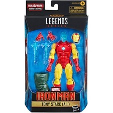 Tony Stark A.I. Legend of Ten Rings Marvel Legends 6  Action Figure BAF Mr. Hyde