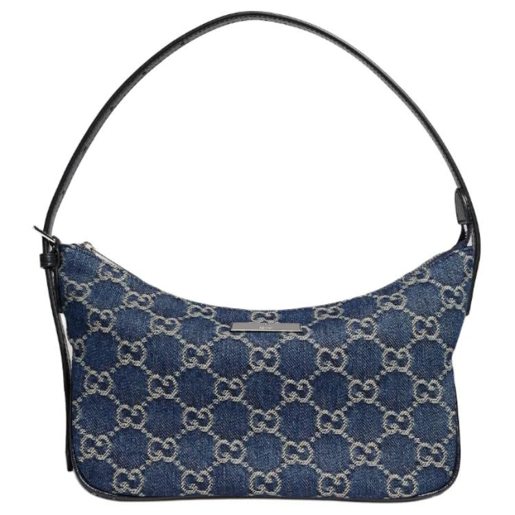Gucci GGパターン ノベルティ デニムショルダーバッグ Gucci Denim Exterior Small Bags & Handbags for Women for sale | eBay