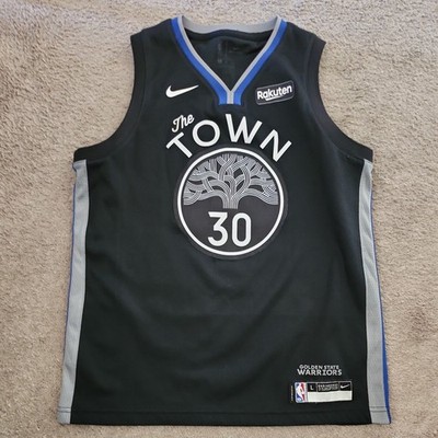 Nike Golden State Warriors Stephen Curry 'The Town' NBA Jersey 48