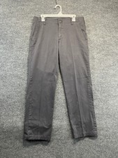 Lee Pants Men 34x30 Gray Straight Extreme Comfort MVP Performance Series