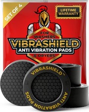 Anti Vibration Pads for Washing Machine with HexaGrip - Stops Washer Dryer Movin