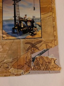 Vtg Lego Pirates Caribbean Clipper (6274) Instruction Manual Booklet Only