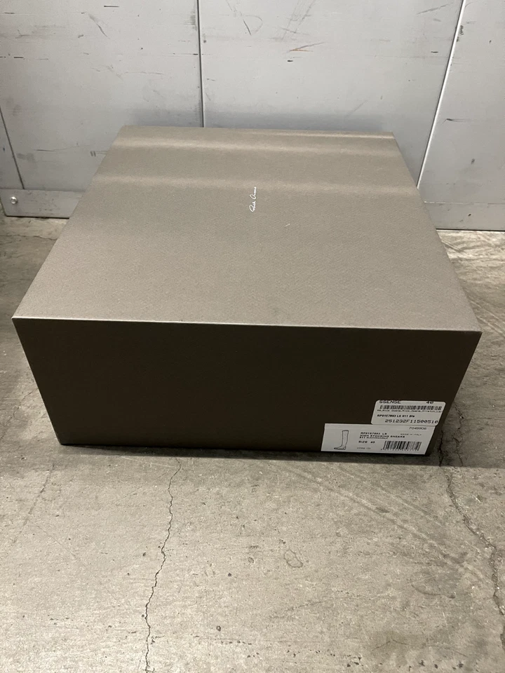 Rick Owens Black Hollywood Knee High Stocking Sneaks Tall Boots US 10 - Image 2 of 4