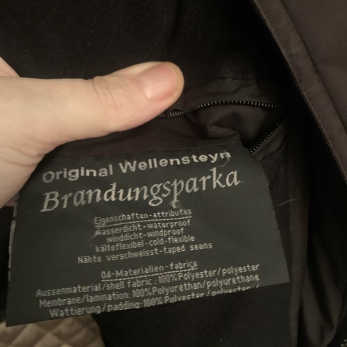 ORIGINAL WELLENSTEYN WINTERJACKE / MODELL BRANDUNGSPARKA / GRÖßE M / SCHWARZ 😀 - Bild 6 von 12