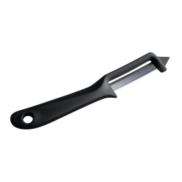 SpargelschäLer Edelstahl Schwarz Fackelmann 1 StüCk KüChenhelfer SchäLer-image