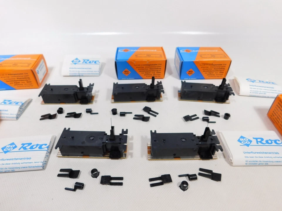 5X Roco H0 Gauge N Gauge 0 DC 4555 A 4555A Underfloor Drive Mint Box #DZ747-1 - Image 2 of 4