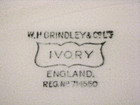 W. H. Grindley 16 1/2" Serving Platter Floral England — photo 4