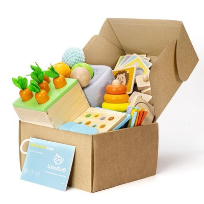 Montessori Toys for 1+ Year Old, Wooden Baby Learning Toys, Object Permanence...