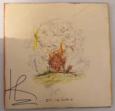 ISAIAH RASHAD – THE HOUSE IS BURNING - SIGNED/AUTOGRAPHED VINYL LP - NM - A15