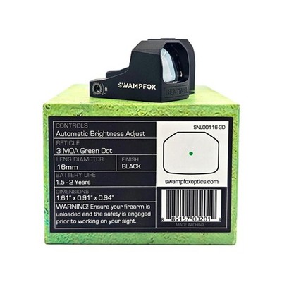 Swampfox Sentinel Dot Sight for sale online | eBay