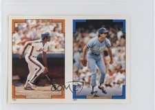 1986 Topps Album Stickers Bud Black George Foster #261-100 2u3