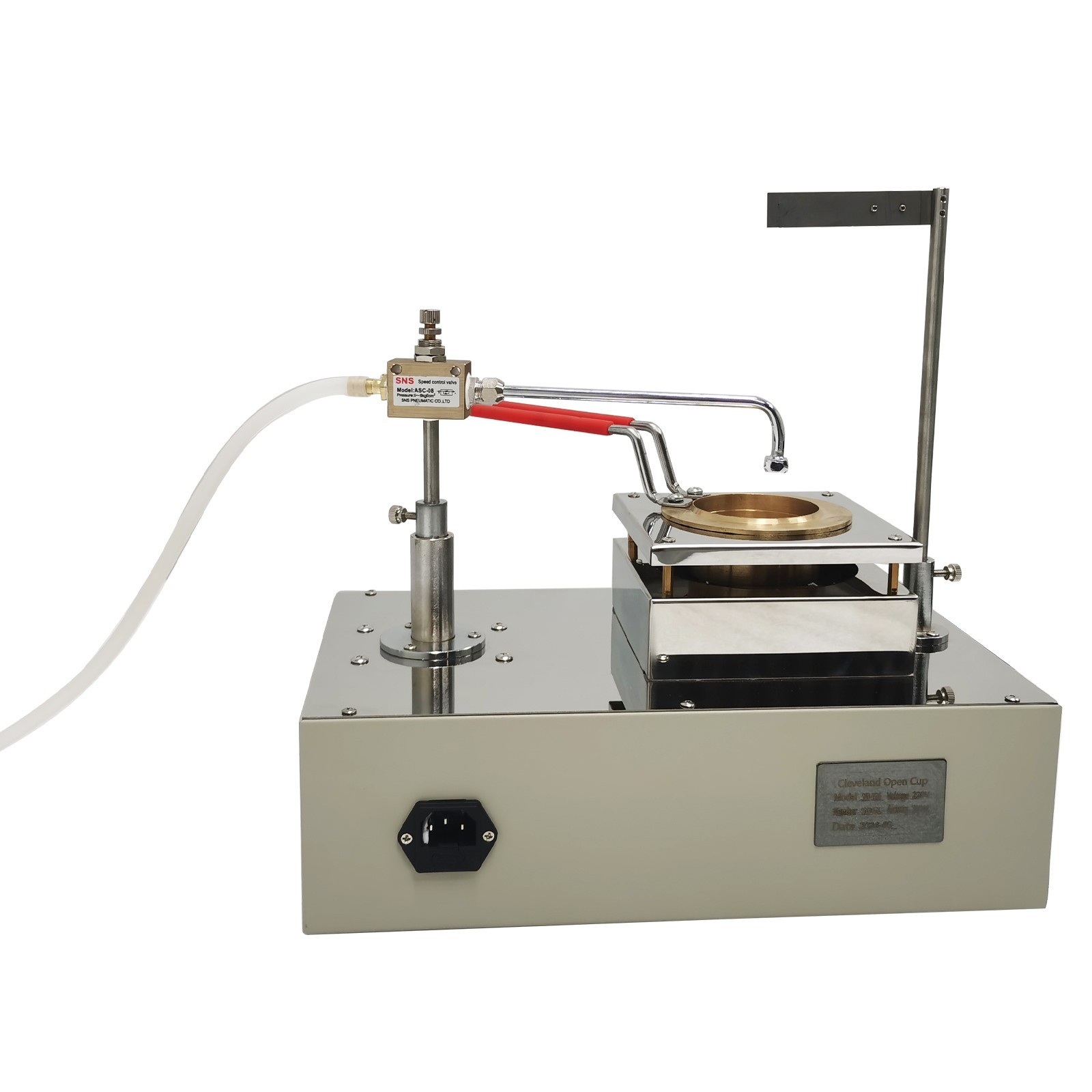 220V Open-Cup Flash Point Tester Petroleum Products Ignition Point Tester