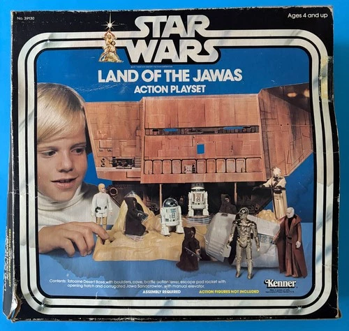 STAR WARS 1979 VINTAGE KENNER LAND OF THE JAWAS PLAYSET BOX ONLY
