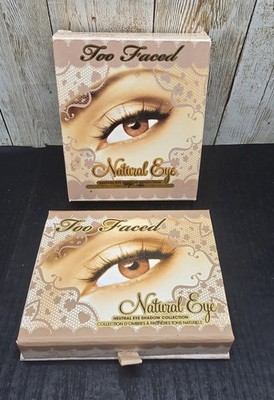 Too Faced NATURAL EYE 9 Pan Neutral Eye Shadow Palette Collection Discontinued