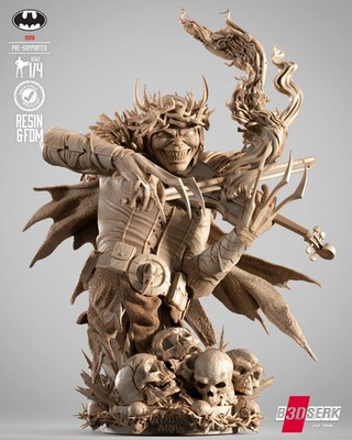 Robin King 3D gedruckt 16K unbemalt Resin Modellbausatz Maßstab 1:4 Büste