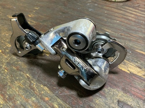 Shimano STX RD-MC34 MTB rear derailleur VIA Japan Long Cage 7 Spd.