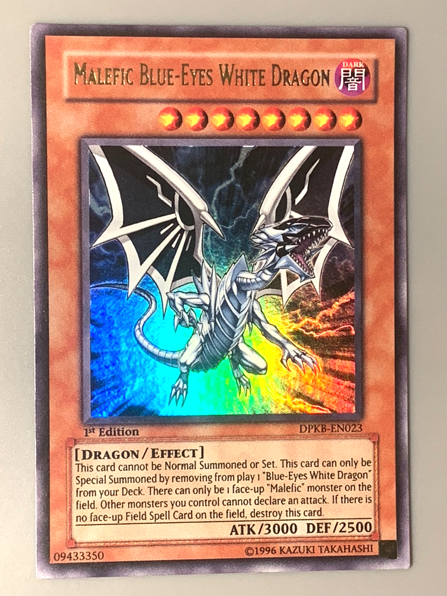 yugioh Malefic Blue-Eyes White Dragon DPKB-EN023 Ultra 1st Edition