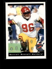 1997 Score Darrell Russell RC #292 Rookie Card Oakland Raiders Draft Class NFL. rookie card picture