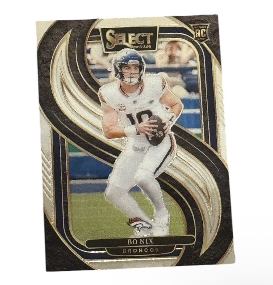 2024 Panini Select Bo Nix Rookie Premier Level #117 RC Denver Broncos
