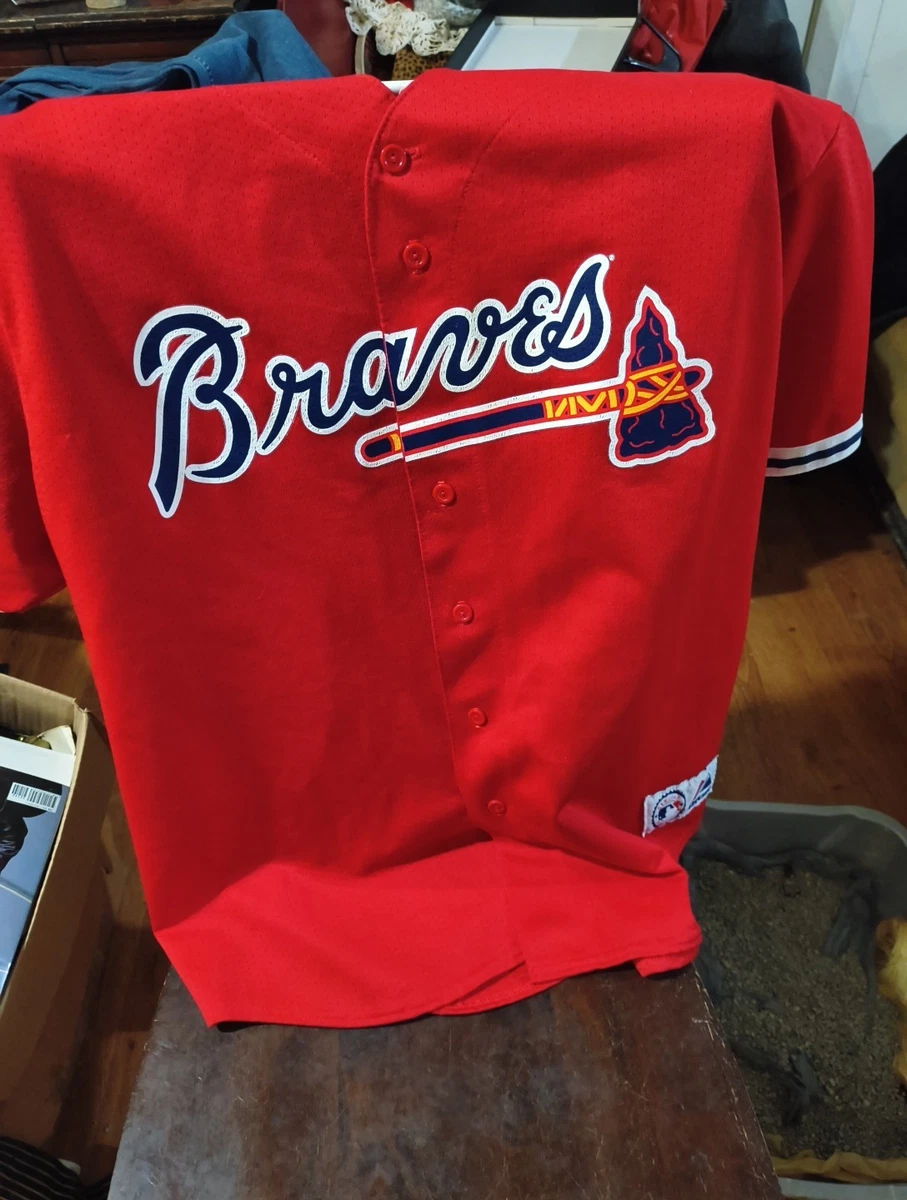 Majestic Chipper Jones MLB Jerseys for sale | eBay