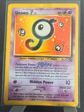 Pokemon Unown J Promo 38 Black Star WOTC English - Wizards Promo Card 2001 on eBay