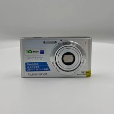 Sony Cyber-shot DSC-W320 Silver Digital Camera 14.1MP 4x Optical Zoom English