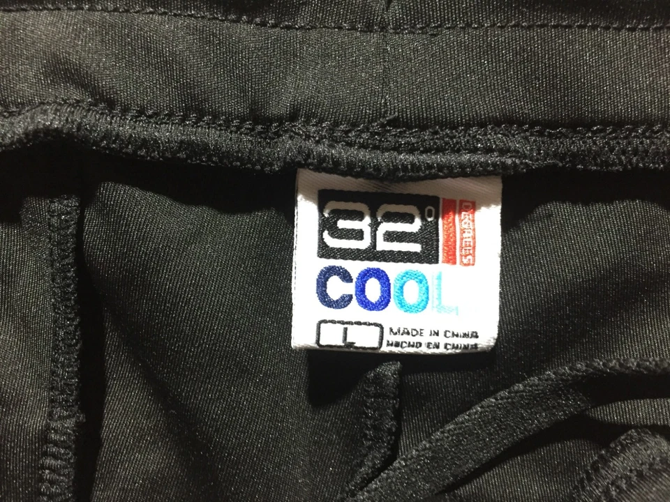 Pantalones Cortos 32 Degrees Para Hombre L Grandes Negros Bolsillos Cintura Elástica Elástica Foto 3 de 4