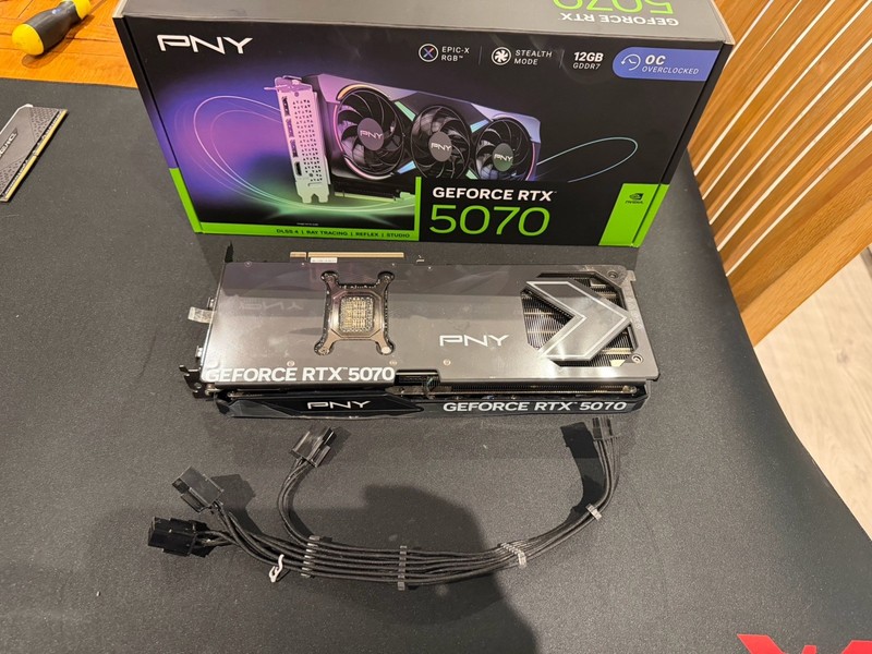 PNY GEFORCE RTX 5070 EPIC-X RGB 12GB GRAPHICS CARD – BOXED