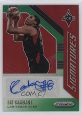 2020 Panini Prizm WNBA Signatures Green Prizm Liz Cambage #SG-LCB Auto et6