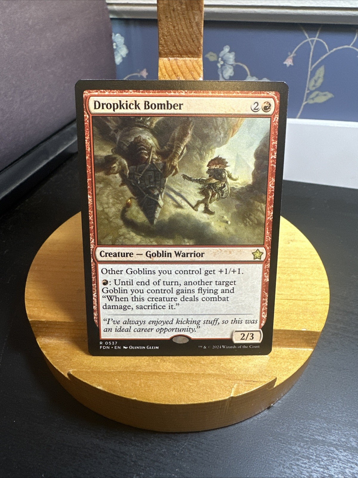 MTG Dropkick Bomber (537) | NM | Foundations {FDN}
