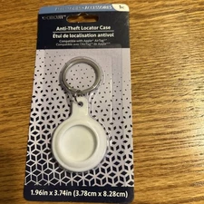 e-circuit Anti-Theft Air Tag Location Case. White