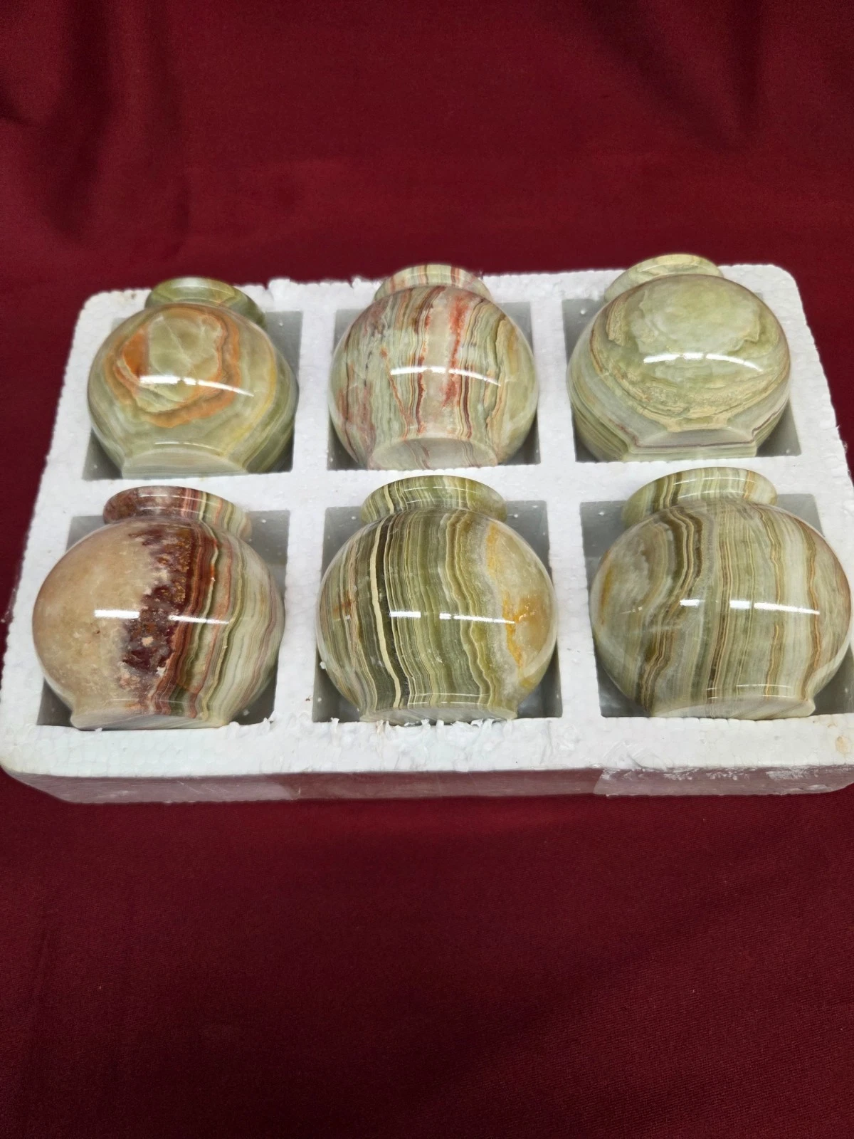 Flower Vase 3x3 Onyx (Case of 6 Pieces)
