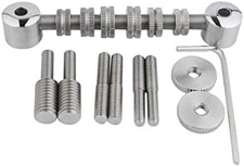 Adjustable Roller Guitar Bridge Stainless Chrome