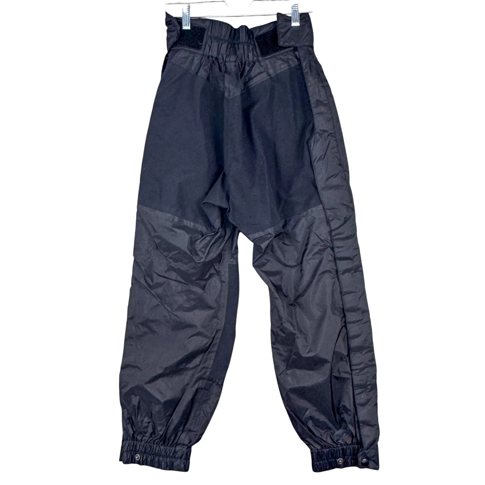 Vintage Marmot GORE-TEX Pants Mens Small Black Waterproof Snow Ski Full Zip