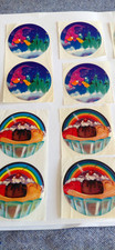 Vintage 1980s Sticker Lot - Rare Early Lisa Frank, Trend, & Hallmark (14Pieces)