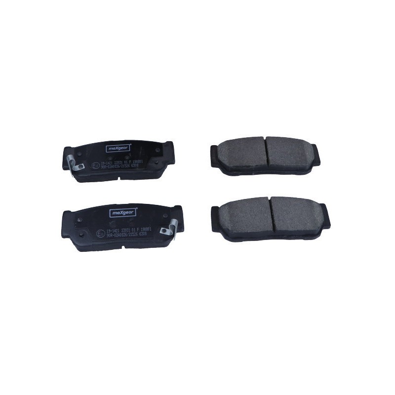 MAXGEAR 19-1421 Brake Pads Set Rear for Rodius Rexton Sorento Kyron Stavic