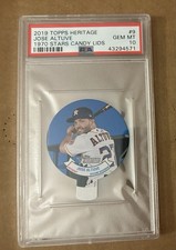 2021 Topps Heritage Jose Altuve 1972 Candy Lids- Houston Astros POP 4