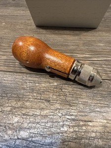 Vintage Stewart Mfg Co Leather Awl Leatherworking Worcester Mass USA Cobbler