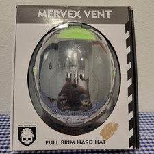 Green Devil Mervex Vent Full Brim Hard Hat