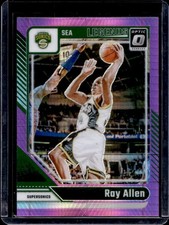 2024-25 Panini Donruss Optic Ray Allen Hyper Pink Prizm Legend #240 Supersonics