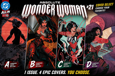 Absolute Wonder Woman #21  - Cover Select - FIRST PRINT