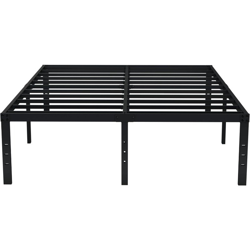 S Heavy Duty Tall Metal Cal King Platform New
