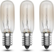 15W E14 Mini Wax Warmer Light Bulb, 230V Scentsy Plug in Burner Bulbs 3 pack