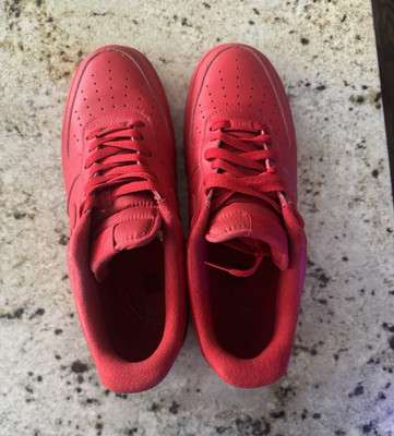 Nike Air Force 1 '07 LV8 Triple Red University Red Low Top Sneaker CW6999-600